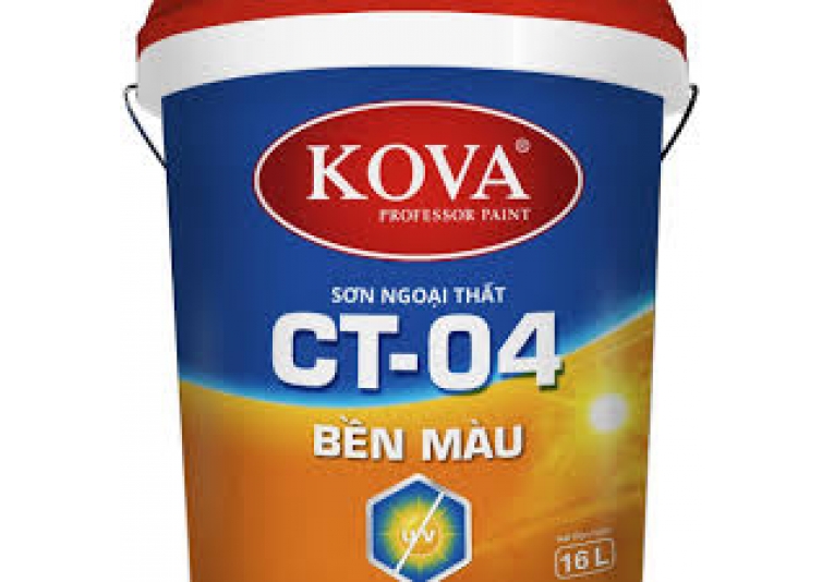 Sơn bóng cao cấp ngoại thất bền màu KOVA CT04